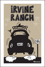 Load image into Gallery viewer, IRVINE RANCH ~ SURF BUG TAIL ~ AIR ~ BLACK N TAN ~ 2:3