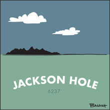 Load image into Gallery viewer, JACKSON HOLE ~ 6237' ~ TETONS ~ 1:1