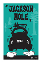 Load image into Gallery viewer, JACKSON HOLE ~ SKI BUG TAIL ~ AIR ~ SEAFOAM ~ 2:3