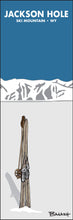Load image into Gallery viewer, JACKSON HOLE ~ SKI MOUNTAIN ~ WYOMING ~ VINTAGE SKIIS ~ 1:3