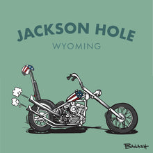 Load image into Gallery viewer, JACKSON HOLE ~ WYOMING ~ EASY RIDER CHOPPER