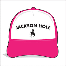 Load image into Gallery viewer, JACKSON HOLE ~ TOWN ~ BRONCO ~ GRAPHIC HAT