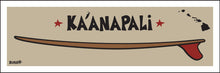 Load image into Gallery viewer, KA&#39;ANAPALI TOWN ~ RED FIN ~ SURFBOARD ~ 1:3