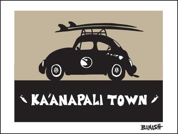 KA'ANAPALI TOWN ~ SURF BUG ~ 3:4