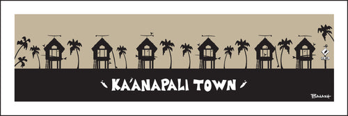 KA'ANAPALI TOWN ~ SURF HUTS ~ 1:3