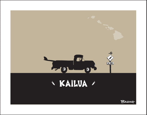 KAILUA ~ SURF PICKUP ~ 3:4