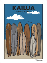 Load image into Gallery viewer, KAILUA ~ SURF QUIVER ~ 3:4