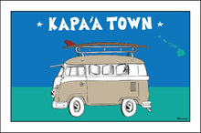 Load image into Gallery viewer, KAPA'A TOWN ~ SURF BUS ~ SEAFOAM ~ 2:3