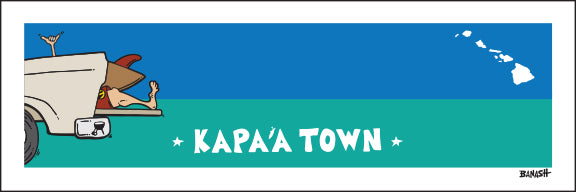KAPA'A TOWN ~ TAILGATE SURF GREM ~ 1:3