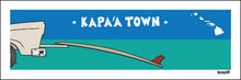 Load image into Gallery viewer, KAPA&#39;A TOWN ~ TAILGATE SURFBOARD ~ 1:3