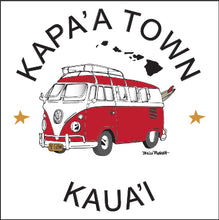 Load image into Gallery viewer, KAPA'A TOWN ~ KAUA'I ~ SURF BUS ~ 1:1