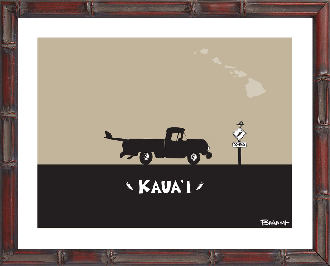 KAUA'I ~ SURF PICKUP ~ 3:4