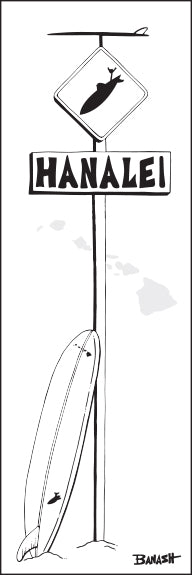 HANALEI ~ LONGBOARD ~ SURF XING ~ 1:3