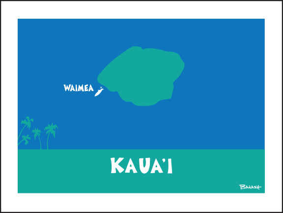 WAIMEA TOWN ~ KAUA'I ISLAND ~ 3:4
