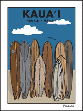 Load image into Gallery viewer, KAUA&#39;I ~ SURF QUIVER ~ 3:4