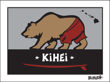 Load image into Gallery viewer, KIHEI TOWN ~ SURF BEAR ~ 3:4
