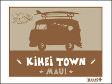 Load image into Gallery viewer, KIHEI TOWN ~ SURF BUS ~ CATCH SAND ~ 3:4