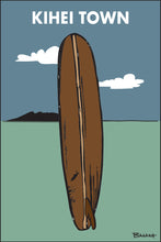 Load image into Gallery viewer, KIHEI TOWN ~ VINTAGE LONGBOARD ~ 2:3