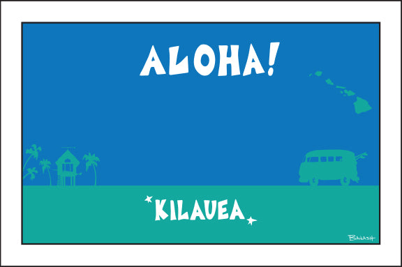 KILAUEA ~ ALOHA ~ SURF BUS ~ SEAFOAM ~ 2:3
