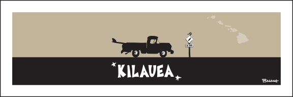 KILAUEA TOWN ~ SURF PICKUP ~ 1:3