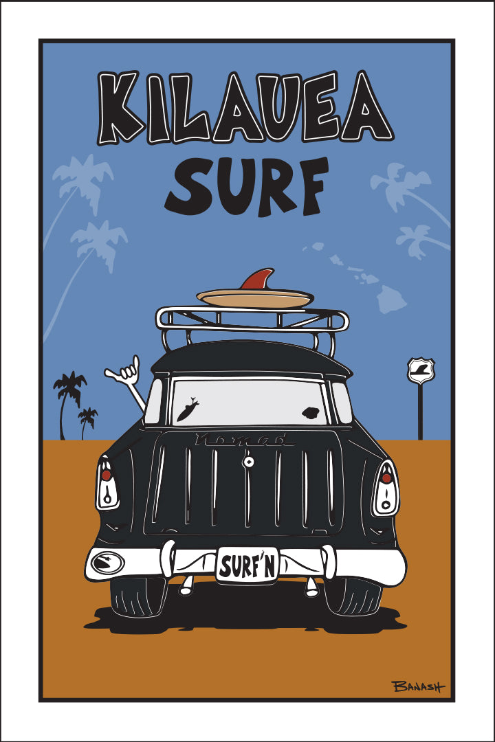 KILAUEA SURF ~ SURF NOMAD TAIL ~ SAND LINES ~ 2:3