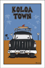 Load image into Gallery viewer, KOLOA TOWN ~ KAUA&#39;I ~ SURF NOMAD TAIL ~ SAND LINES ~ 2:3