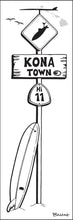 Load image into Gallery viewer, KONA ~ BIG ISLAND ~ SURF XING ~ LONGBOARD ~ 1:3
