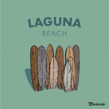 Load image into Gallery viewer, LAGUNA BEACH ~ VINTAGE SURFBOARD QUIVER