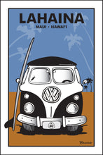 Load image into Gallery viewer, LAHAINA TOWN ~ MAUI ~ HAWAI&#39;I ~ SIMPLE SURF BUS GRILL ~ SAND LINES ~ 2:3