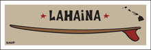 Load image into Gallery viewer, LAHAINA ~ RED FIN SURFBOARD ~ 1:3
