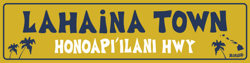 LAHAINA TOWN ~ HONOAPI'ILANI HWY ~ 1:4
