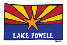 Load image into Gallery viewer, LAKE POWELL ~ SUNRISE ~ ARIZONA ~ FLAG ~ LOOSE ~ 2:3