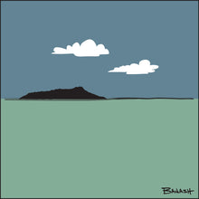 Load image into Gallery viewer, LE'AHI ~ WAIKIKI ~ HAWAI'I ~ CLOUDS ~ INDIGO ~ 1:1