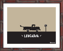 Load image into Gallery viewer, LEUCADIA ~ SURF PICKUP ~ BLACK N TAN ~ 3:4