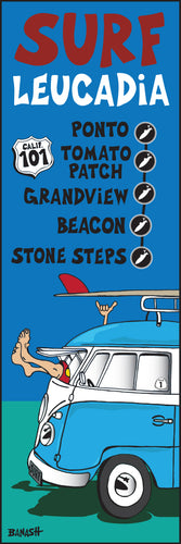 SURF ~ LEUCADIA ~ GREM 10 SURF BUS ~ SURF BREAKS ~ 1:3