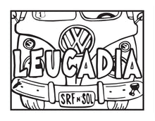 Load image into Gallery viewer, LEUCADIA ~ SURF BUS GRILL BUMPER ~ CATCH A LINE ~ 3:4