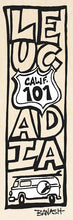 Load image into Gallery viewer, LEUCADIA ~ CALIF. 101 ~ SURF BUS ~ STACKED ~ 1:3
