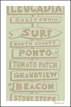 Load image into Gallery viewer, SURF ~ LEUCADIA ~ SURF BREAKS ~ DRIFTWOOD ~ 2:3