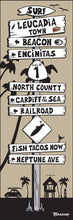 Load image into Gallery viewer, LEUCADIA TOWN ~ SIGN POST ~ 1:3