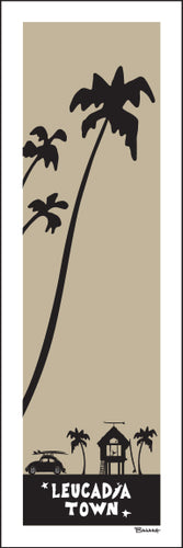 LEUCADIA TOWN ~ SURF HUT ~ SURF BUG ~ PALMS ~ 1:3