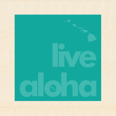 LIVE ALOHA ~ SEAFOAM ~ 1:1