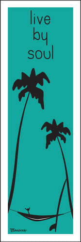 CALIFORNIA ~ LIVE BY SOUL ~ HAMMOCK ~ SHAKA ~ SURFBOARD ~ 1:3