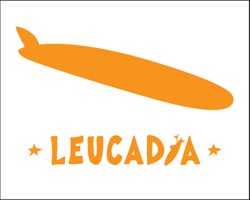 LEUCADIA ~ LIVE BY SOUL ~ SURFBOARD ~ 3:4