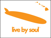 Load image into Gallery viewer, HAWAI&#39;I ~ LIVE BY SOUL ~ LONGBOARD ~ 3:4
