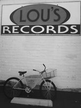 Load image into Gallery viewer, LEUCADIA ~ LOU&#39;S RECORDS ~ WAX RUN ~ WORKSMAN BICYCLE ~ 3:4