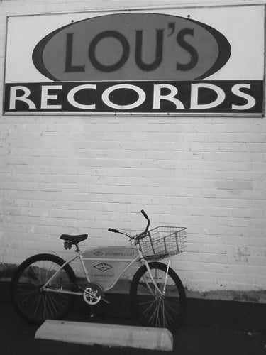 LEUCADIA ~ LOU'S RECORDS ~ WAX RUN ~ WORKSMAN BICYCLE ~ 3:4