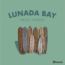 Load image into Gallery viewer, LUNADA BAY ~ PALOS VERDES ~ VINTAGE SURFBOARD QUIVER