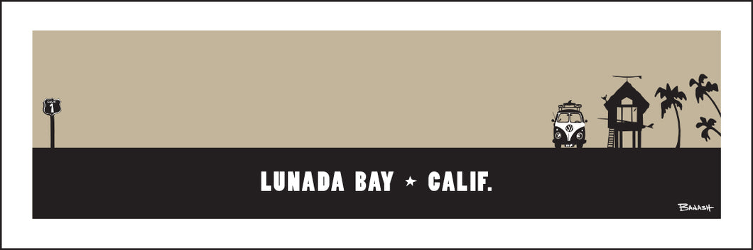 LUNADA BAY ~ SURF HUT ~ 8x24