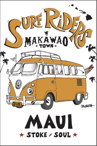 MAKAWAO TOWN ~ SURF RIDERS ~ 2:3