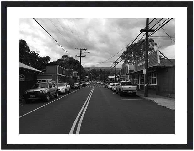 MAKAWAO TOWN ~ TOWN HIGHWAY ~ 3:4